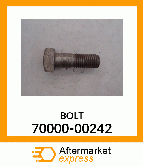 BOLT 70000-00242