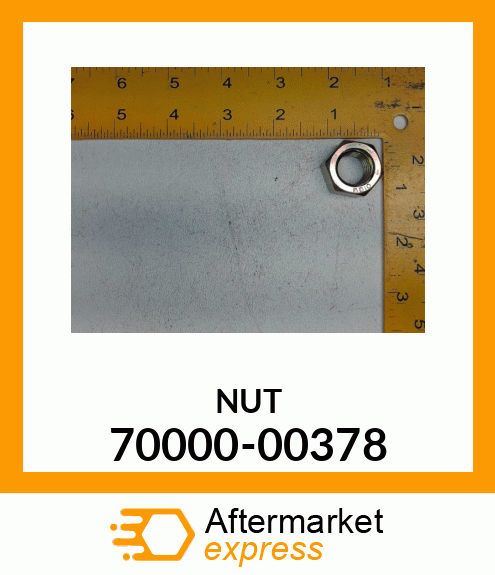 NUT 70000-00378