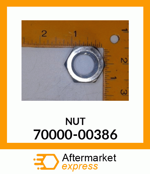 NUT 70000-00386