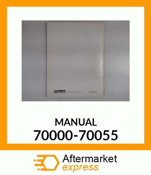 MANUAL 70000-70055