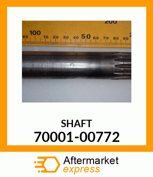 SHAFT 70001-00772