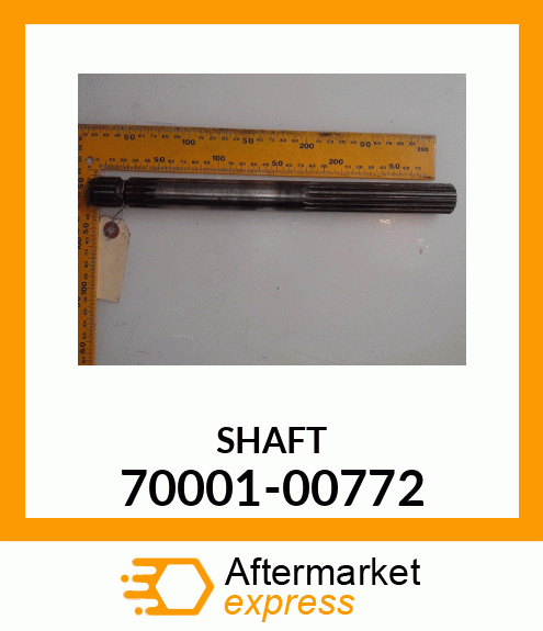 SHAFT 70001-00772