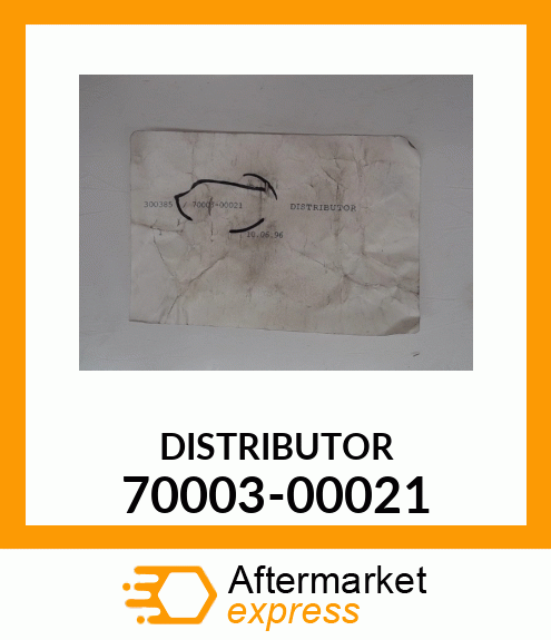 DISTRIBUTOR 70003-00021