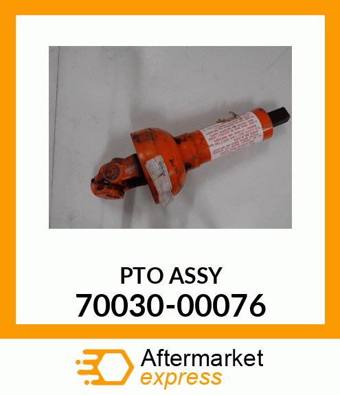 PTO_ASSY 70030-00076