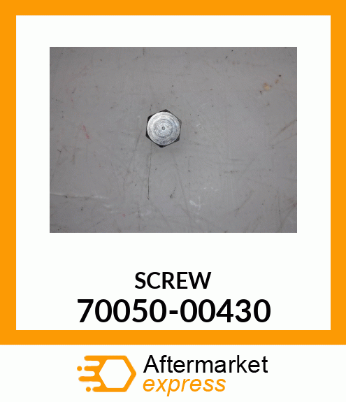 SCREW 70050-00430