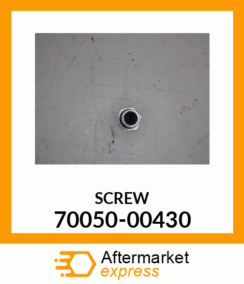 SCREW 70050-00430