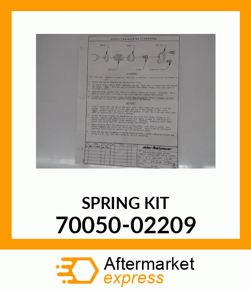 SPRINGKIT 70050-02209