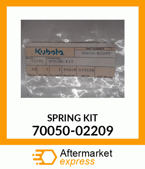 SPRINGKIT 70050-02209