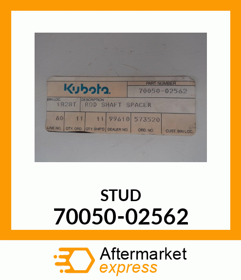 STUD 70050-02562