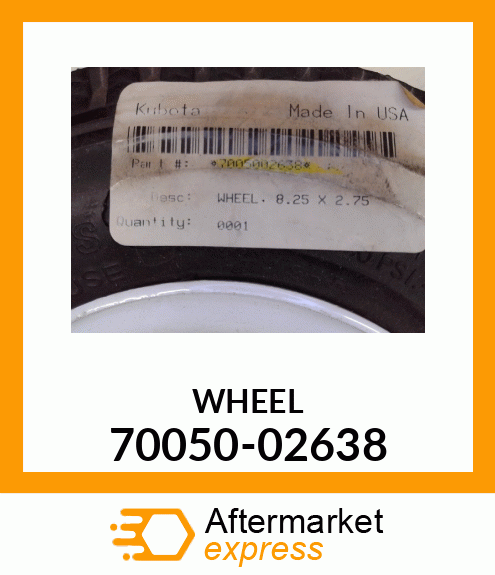 WHEEL 70050-02638