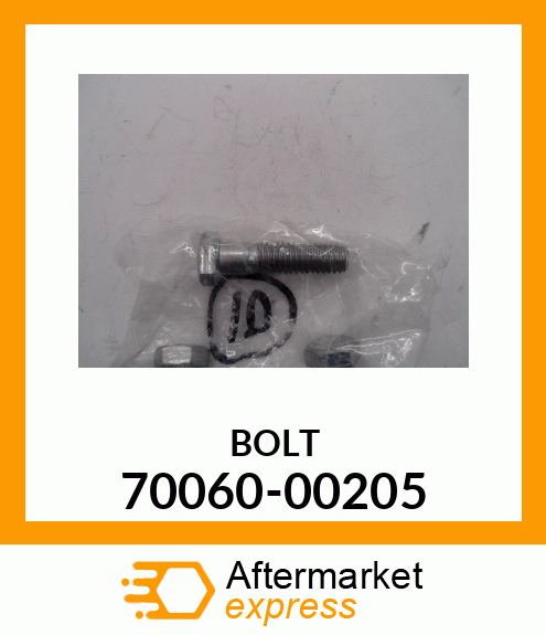 BOLT 70060-00205