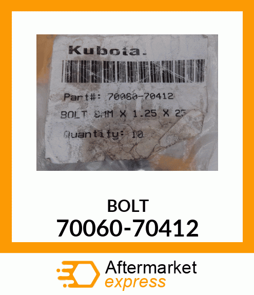 BOLT 70060-70412