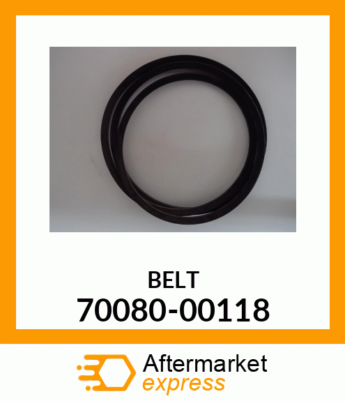 BELT 70080-00118