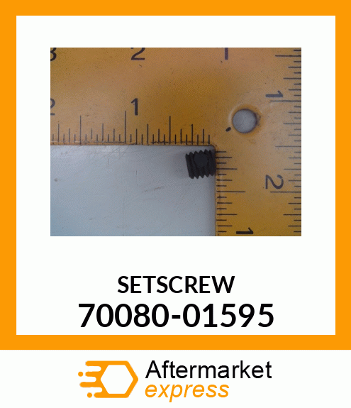 SETSCREW 70080-01595