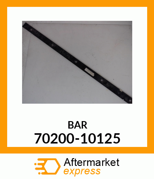 BAR 70200-10125