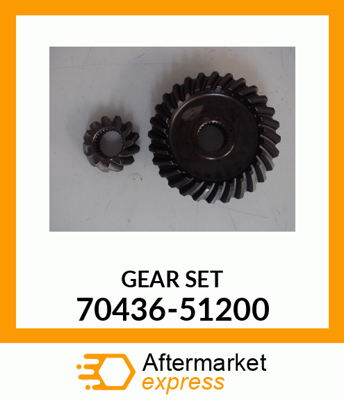 GEARSET 70436-51200