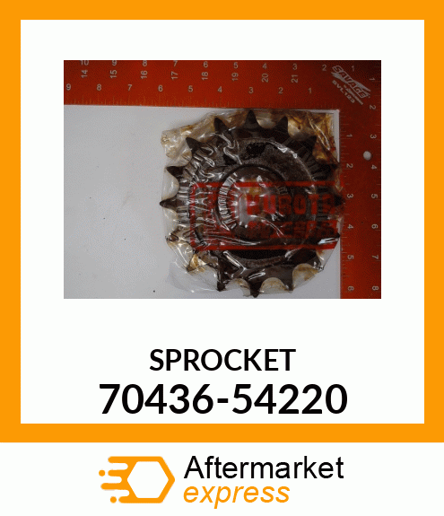 SPROCKET 70436-54220