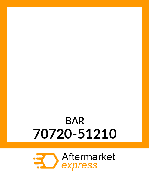 BAR 70720-51210