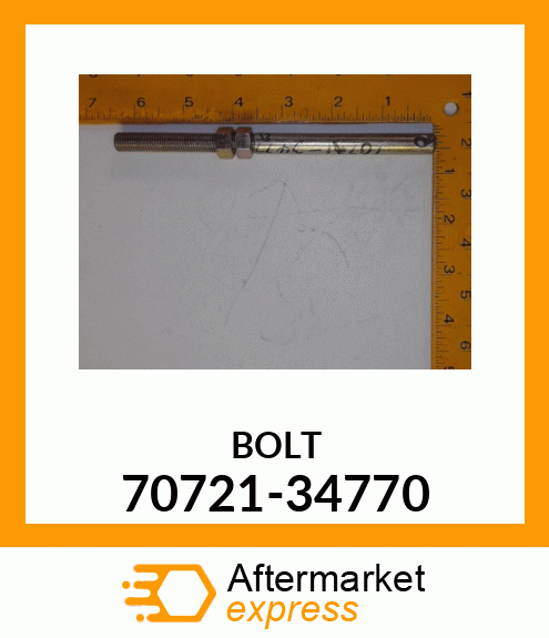 BOLT 70721-34770