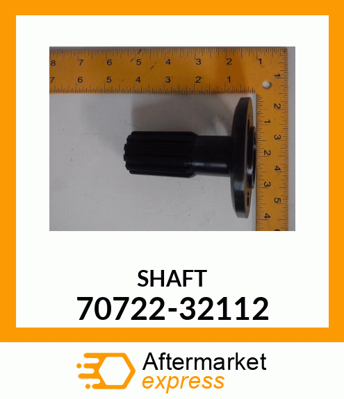 SHAFT 70722-32112