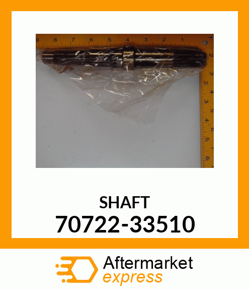 SHAFT 70722-33510