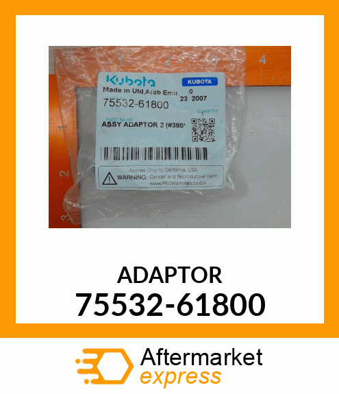 ADAPTOR 75532-61800