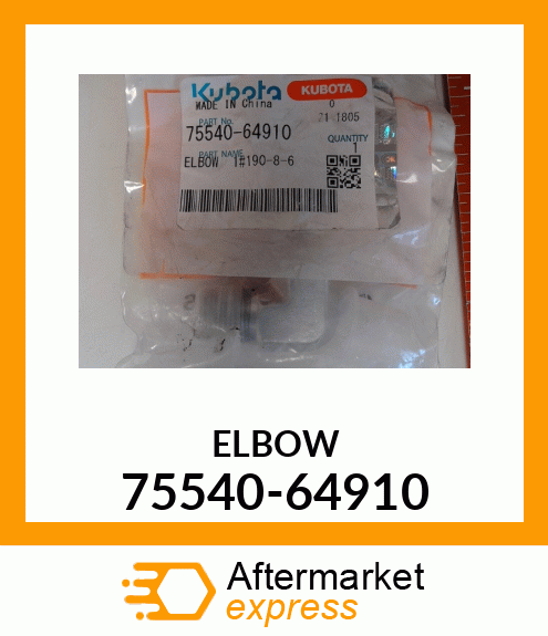 ELBOW 75540-64910