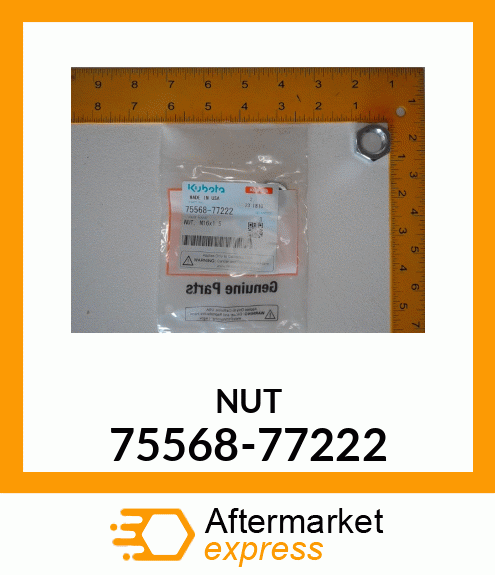 NUT 75568-77222