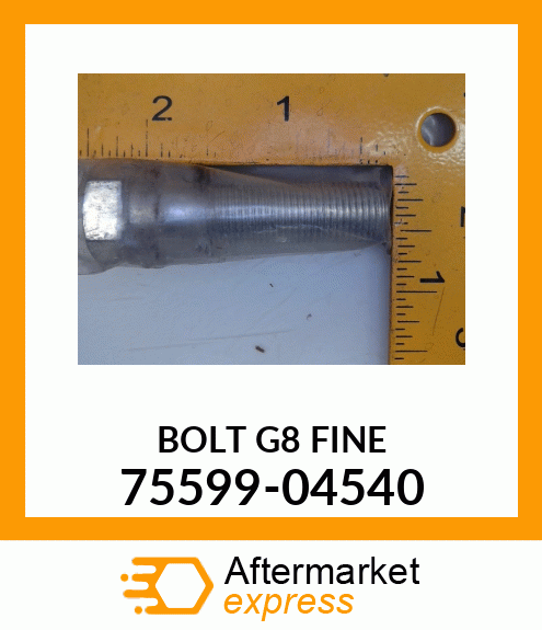 BOLTG8FINE 75599-04540