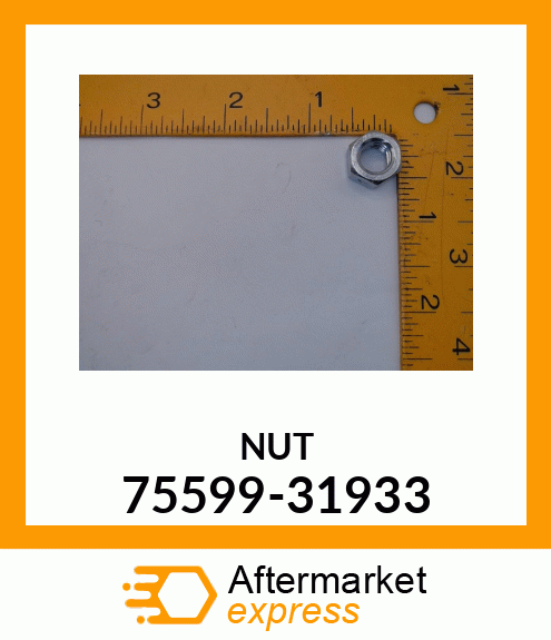 NUT 75599-31933