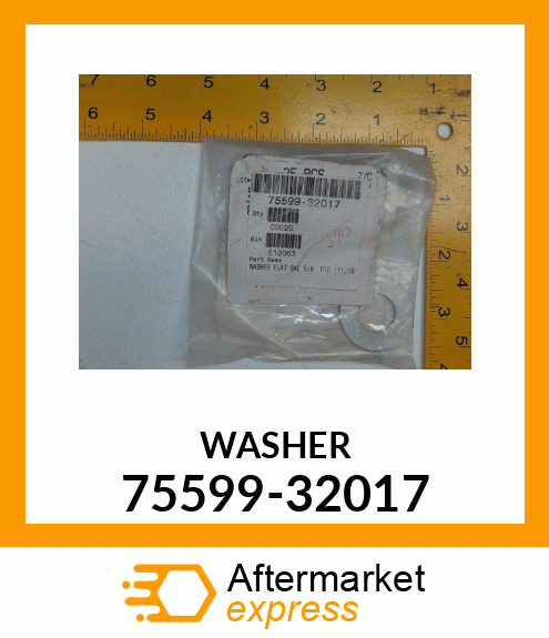 WASHER 75599-32017