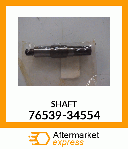 SHAFT 76539-34554