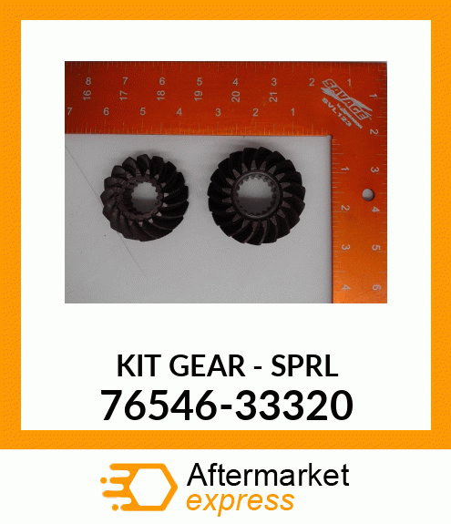 KIT GEAR - SPRL 76546-33320