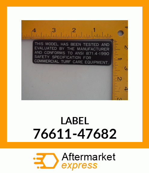 LABEL 76611-47682