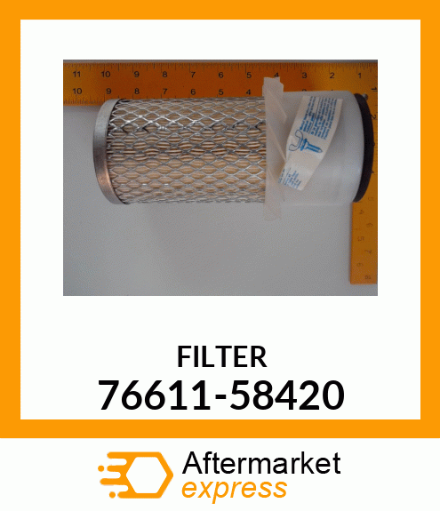 FILTER2PC 76611-58420