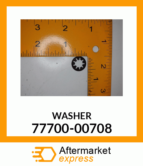 WASHER 77700-00708