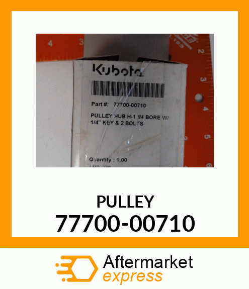 PULLEY 77700-00710