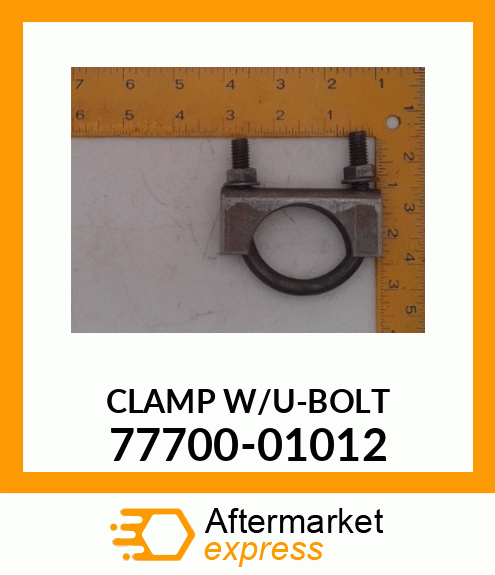 CLAMP W/U-BOLT 77700-01012