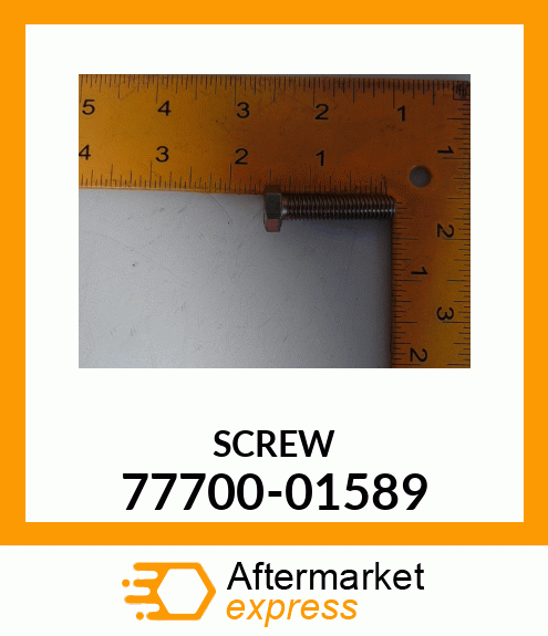 SCREW 77700-01589