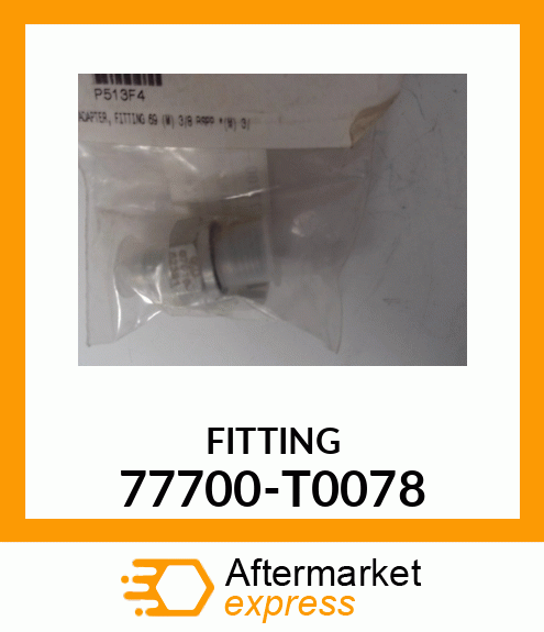 FITTING 77700-T0078