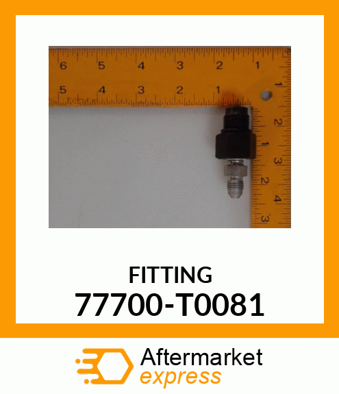 FITTING 77700-T0081