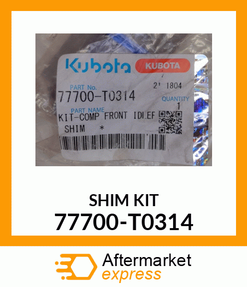 SHIMS_8PC 77700-T0314