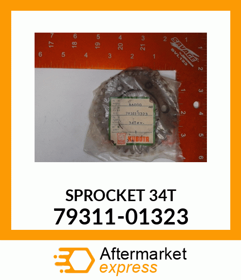 SPROCKET 34T 79311-01323