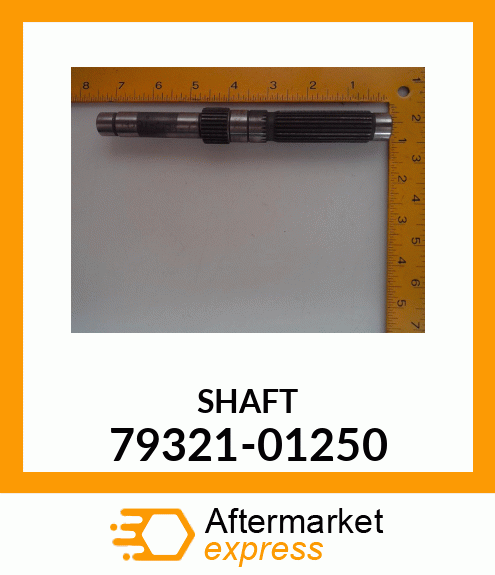 SHAFT 79321-01250