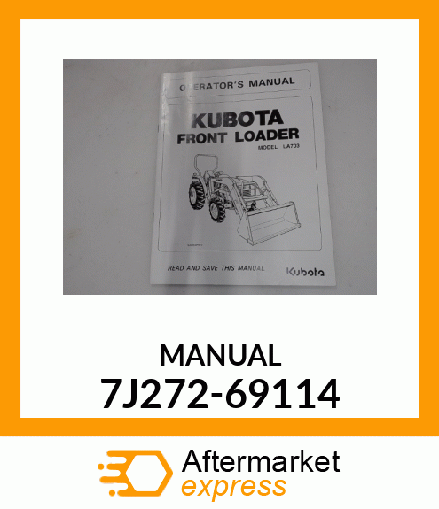 MANUAL 7J272-69114