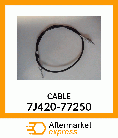 CABLE 7J420-77250