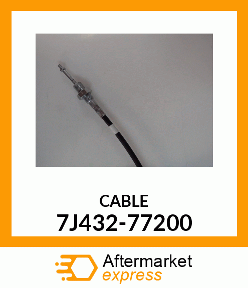 CABLE 7J432-77200