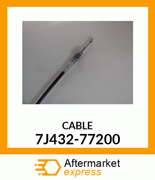 CABLE 7J432-77200