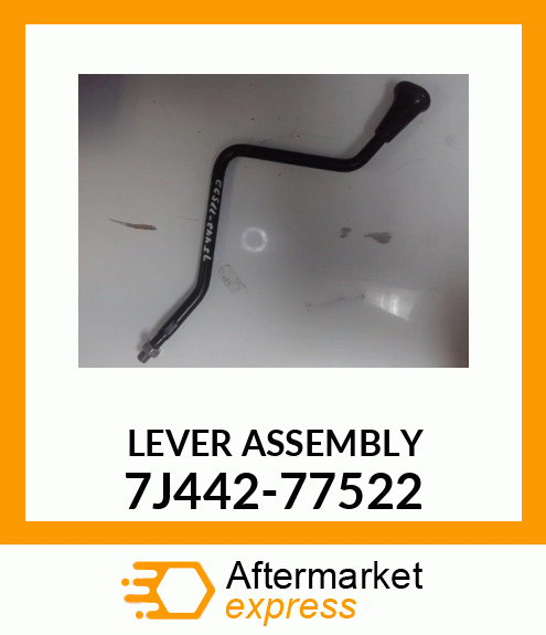 LEVER ASSEMBLY 7J442-77522