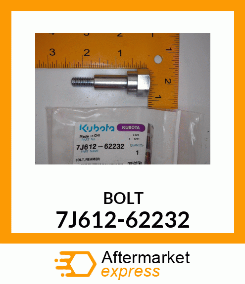 BOLT 7J612-62232